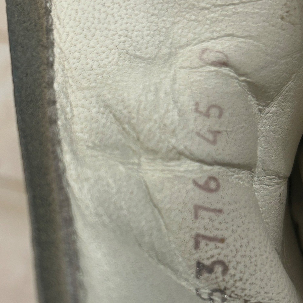 Alexander McQueen Studded Oversized Sneakers White Size 12 - Picture 8 of 13